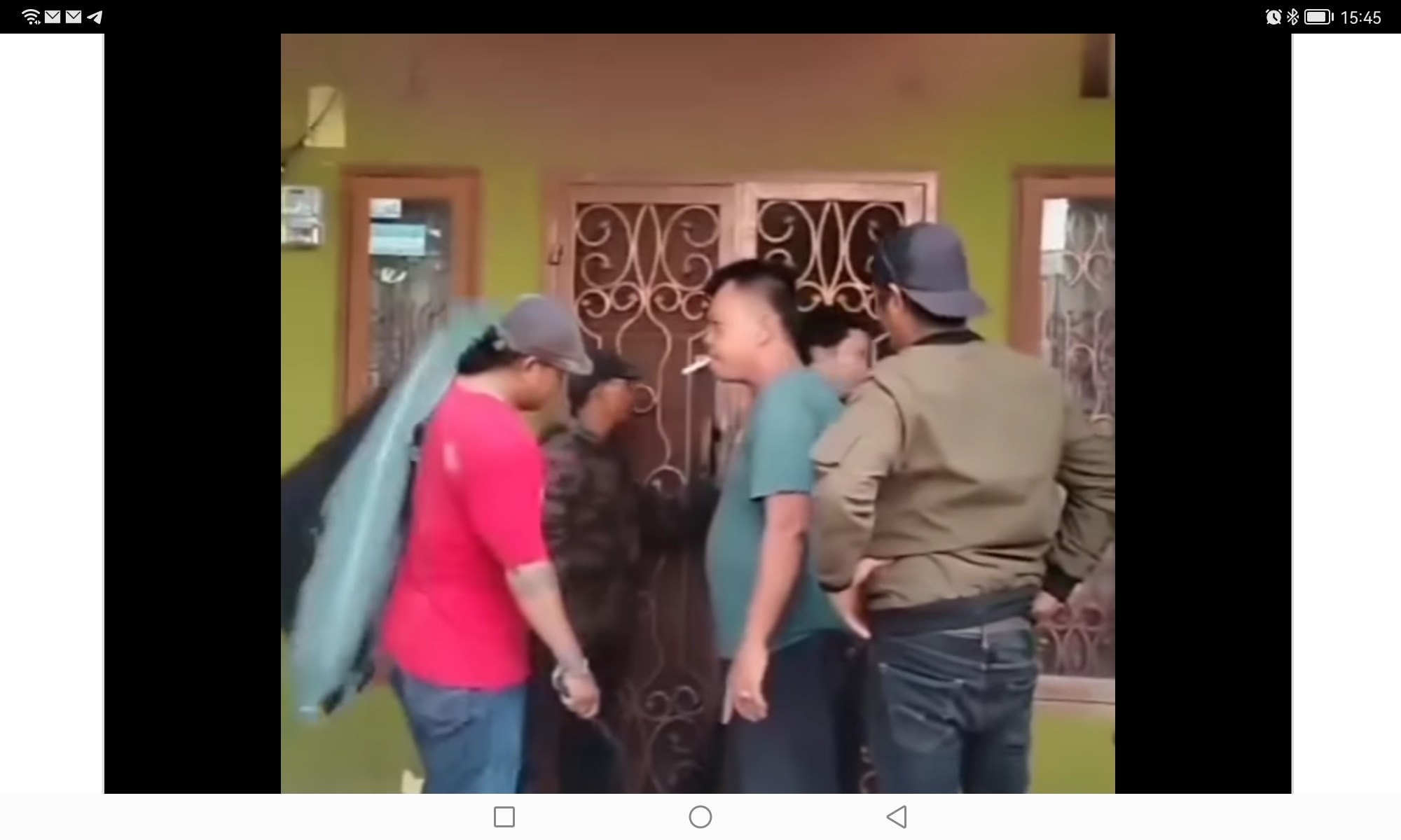 Viral, Sejumlah Preman Bayaran Developer Serang Rumah Warga di Kota Padang
