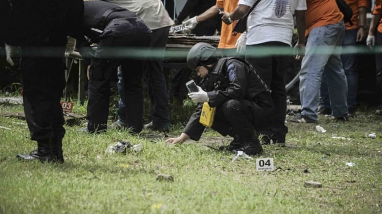 Bom Meledak di Markas Detasemen Gegana Satuan Brigade Mobil Kepolisian Jawa Timur