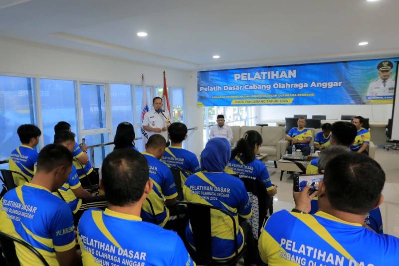 Pemkot Tangerang Menggelar Pelatihan Pelatih Dasar Cabang Olahraga Anggar