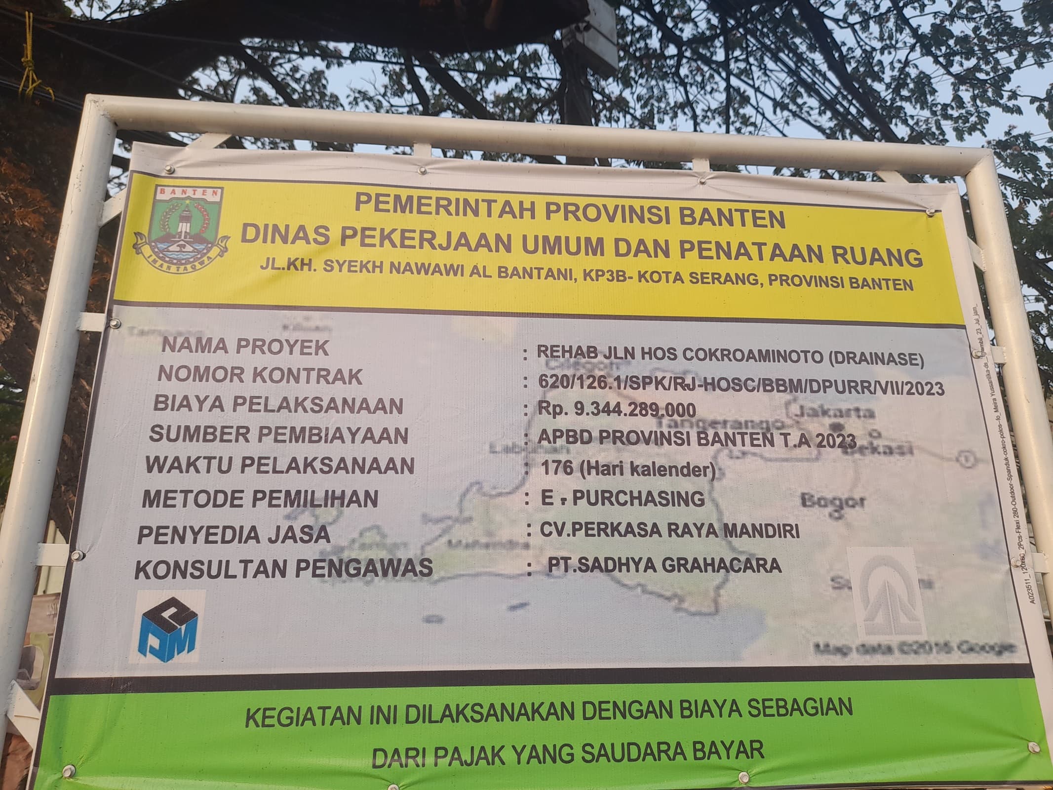 Dishub Sebut Proyek Drainase Pemprov Banten Biang Kerok Padamnya PJU di Jalur Protokol Kota Tangerang