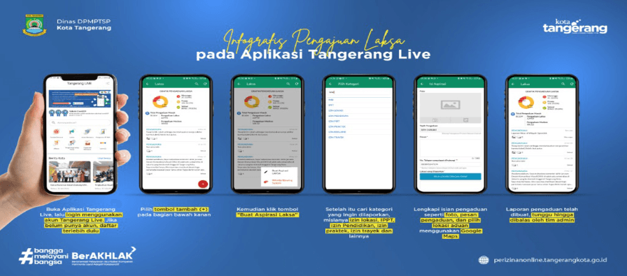 Berikut Layanan Informasi dan Pengaduan Terkait Perizinan Di Kota Tangerang