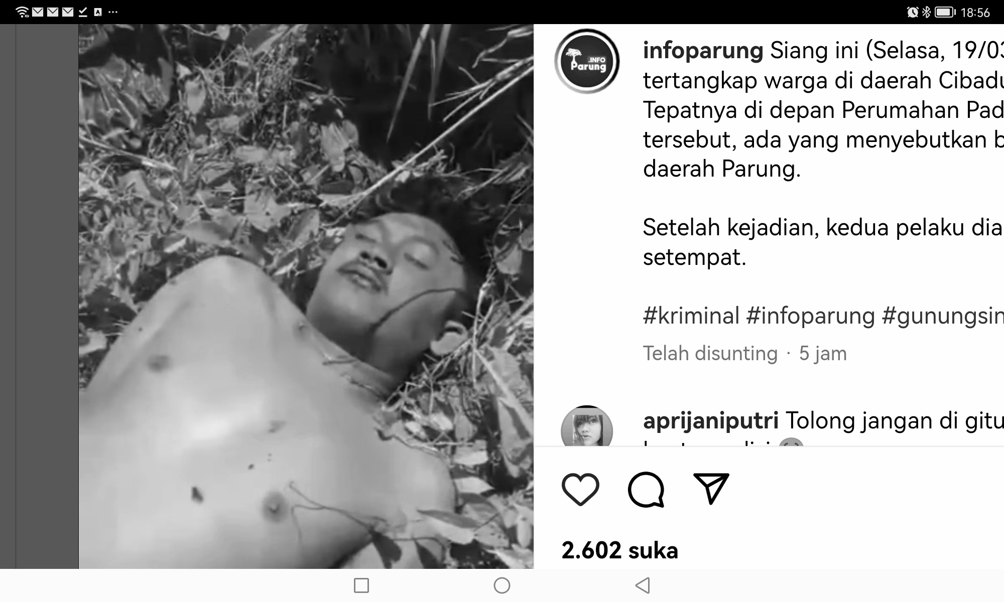 2 Pelaku Jembret Tertangkap Warga di Gunung Sindur, Langsung Dihakimi Massa
