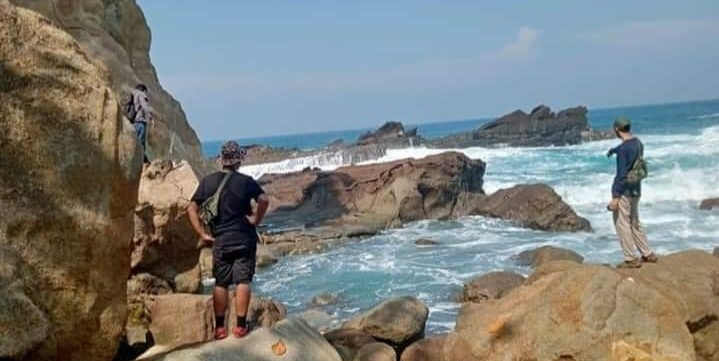 Mancing Dipesisir Pantai Sodong Abu Sawarna, Seorang Warga Bayah Dilaporkan Hilang