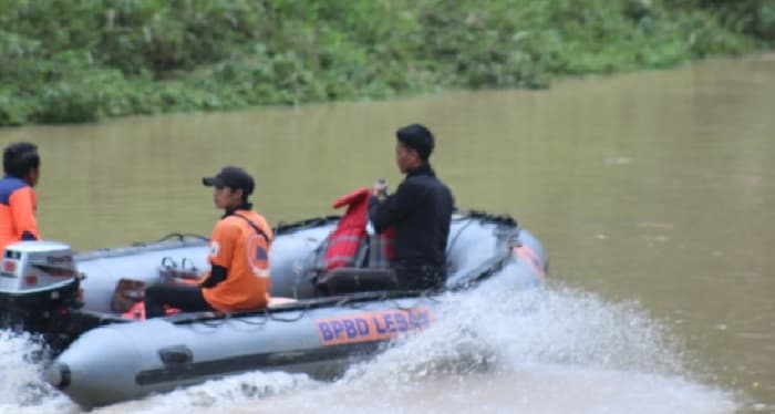 2 Bocah di Lebak Hanyut di Sungai Cisimeut Lebak, 1 Ditemukan Tewas