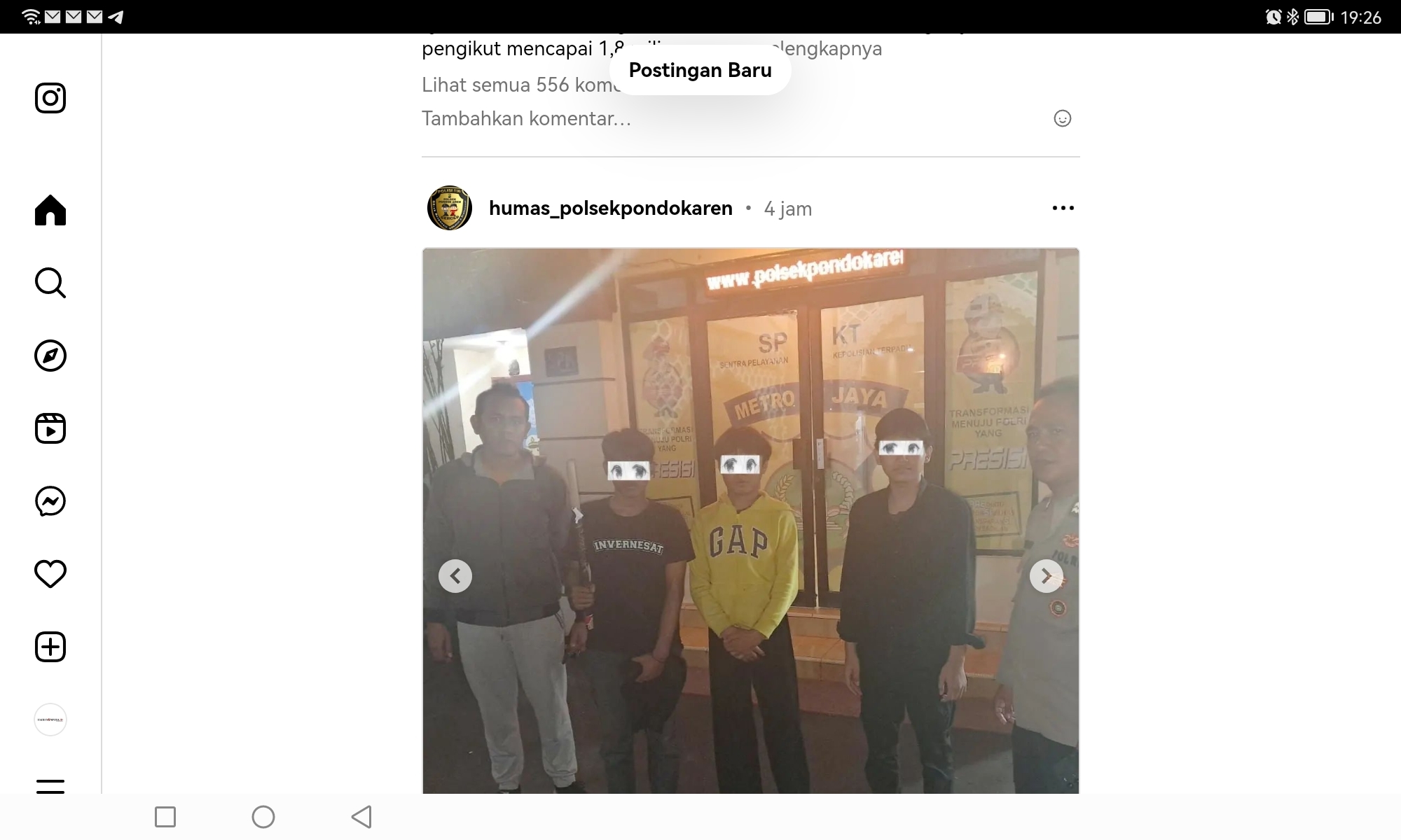 Nyalakan Petasan saat Konvoi, Pelajar SMP dan SMA di Bintaro Jaya Diamankan