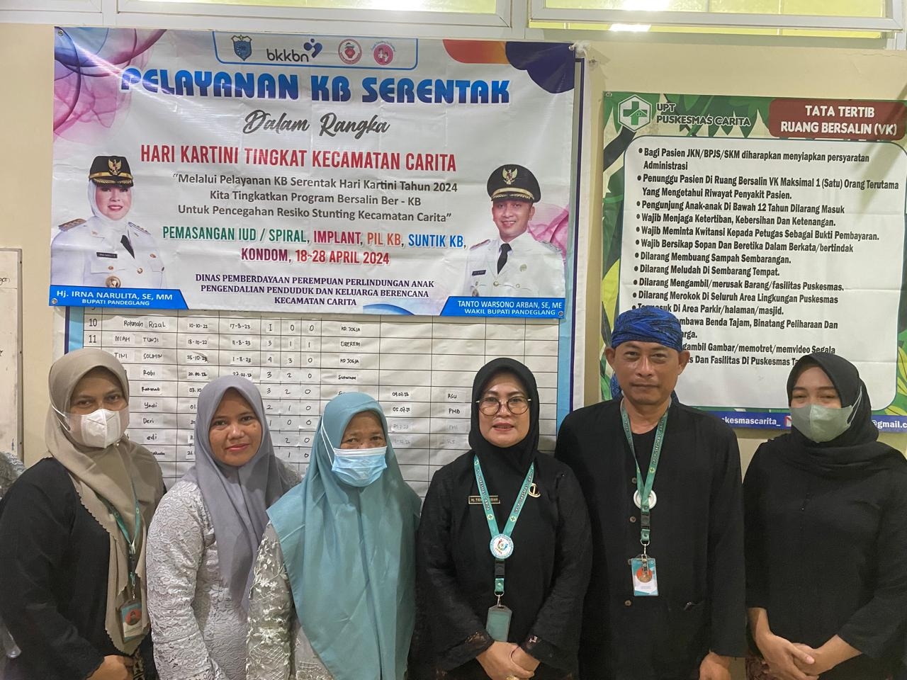 Di Momentum Hari Kartini, Puskesmas Carita Tingkatkan Pelayanan KB Hingga 28 April 2024 Kedepan