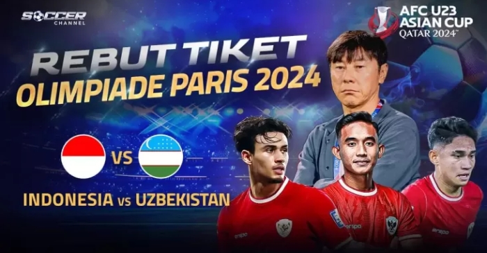 Gratis! Berikut 3 Titik Nobar Timnas Indonesia U-23 vs Uzbekistan di Jakarta