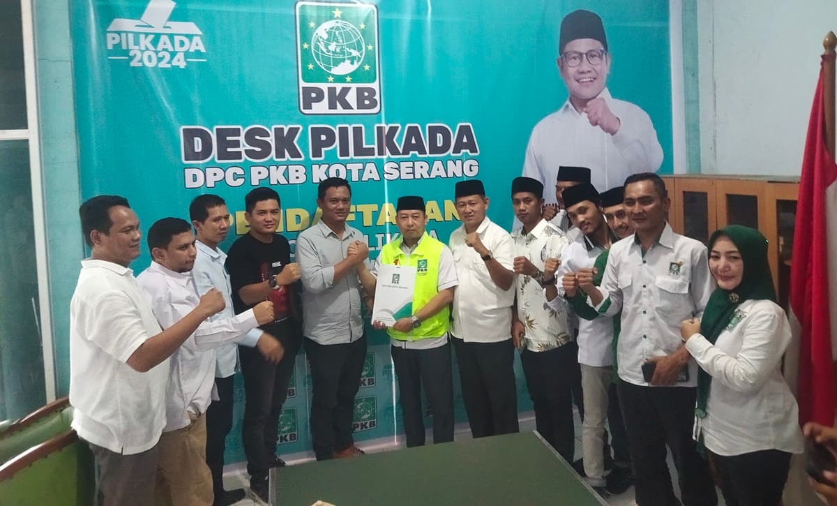 Budi Rustandi Ikut Penjaringan Calon Walikota Serang di Partai Kebangkitan Bangsa