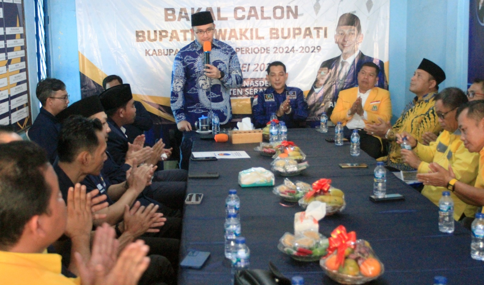 Andika Hazrumy Berpeluang Diusung Nasdem di Pilkada Kabupaten Serang 2024
