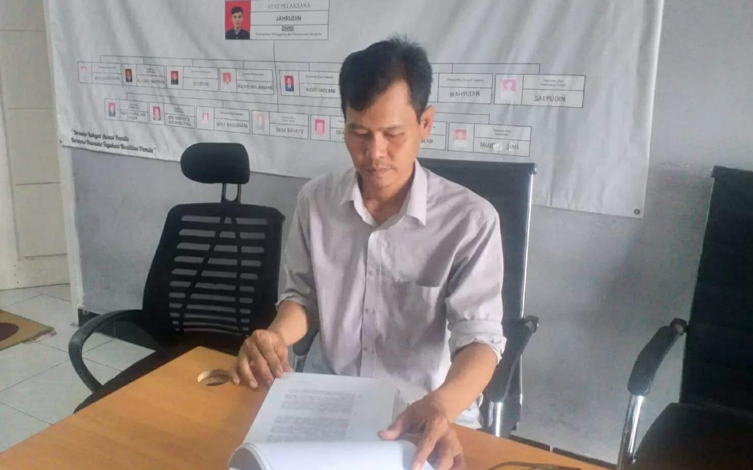 Ketua Panwascam Cibadak Mundur Menjelang Pemilukada 2024 Digelar