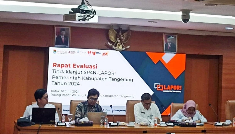 Goes to Campus! Diskominfo Kab Tangerang Canangkan Sosialisasi Layanan Aduan via Kanal SP4N LAPOR