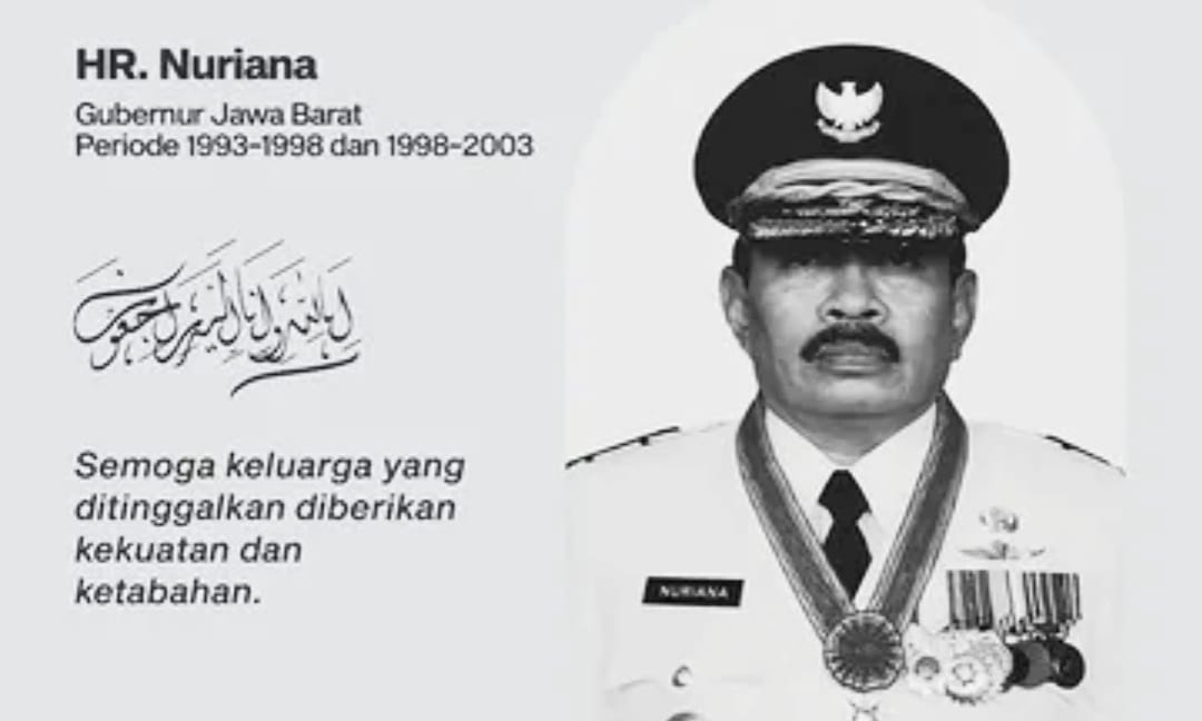 Mantan Gubernur Jawa Barat 2 Periode, Raden Nana Nuriana Meninggal Dunia