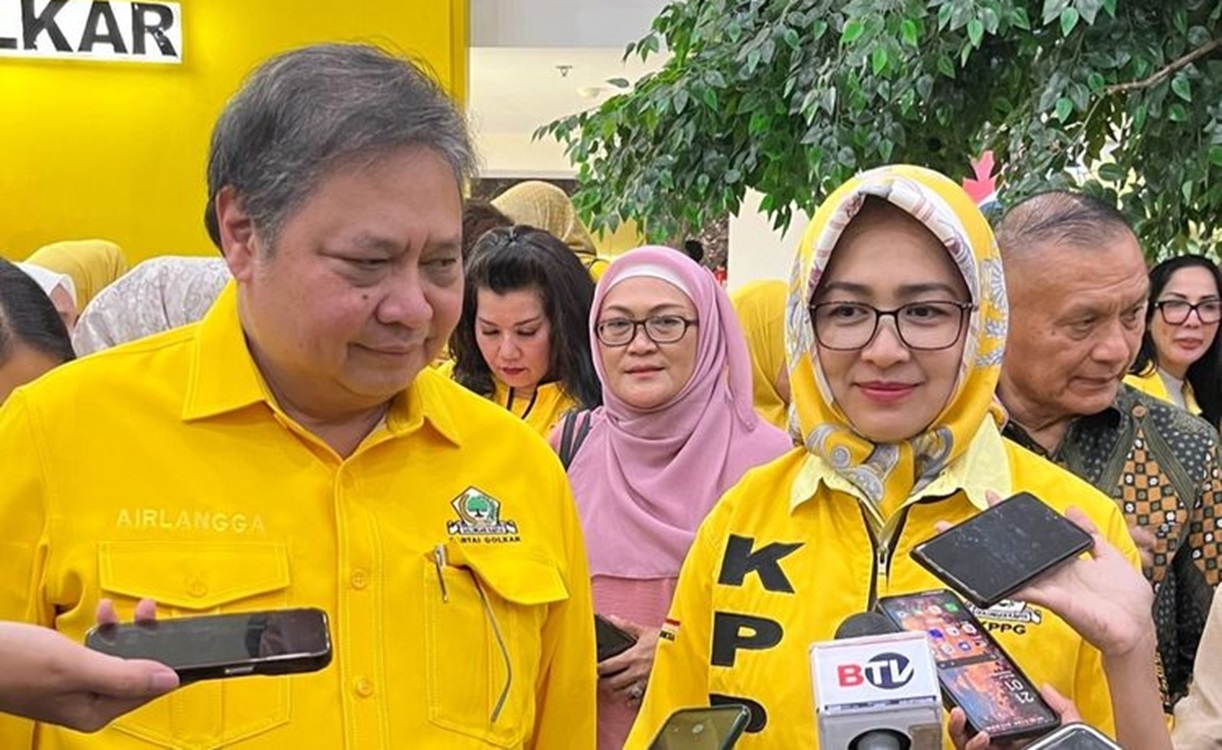 Airin Pasrah! KIM Pecah Dukungan di Pilgub Banten, Airlangga: Golkar Tetap Dukung Airin
