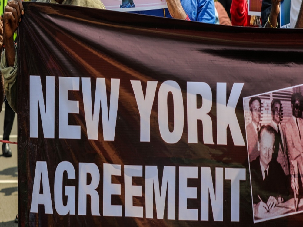 Polisi Jayapura Kawal Ratusan Mahasiswa Papua Unjuk Rasa Protes New York Agreement, Dihalaman Kampus Universitas Cenderawasih