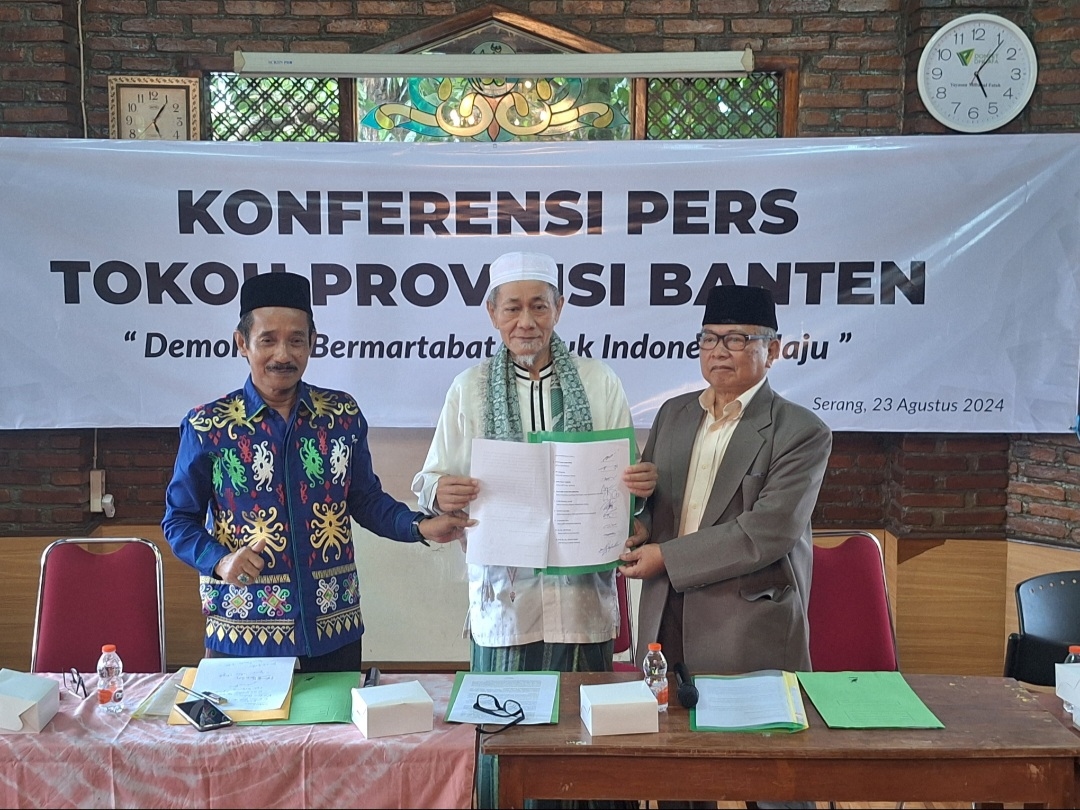 Tokoh dan Ulama Banten Serukan Penegakkan Konstitusi dan Pilkada Tanpa Kotak Kosong