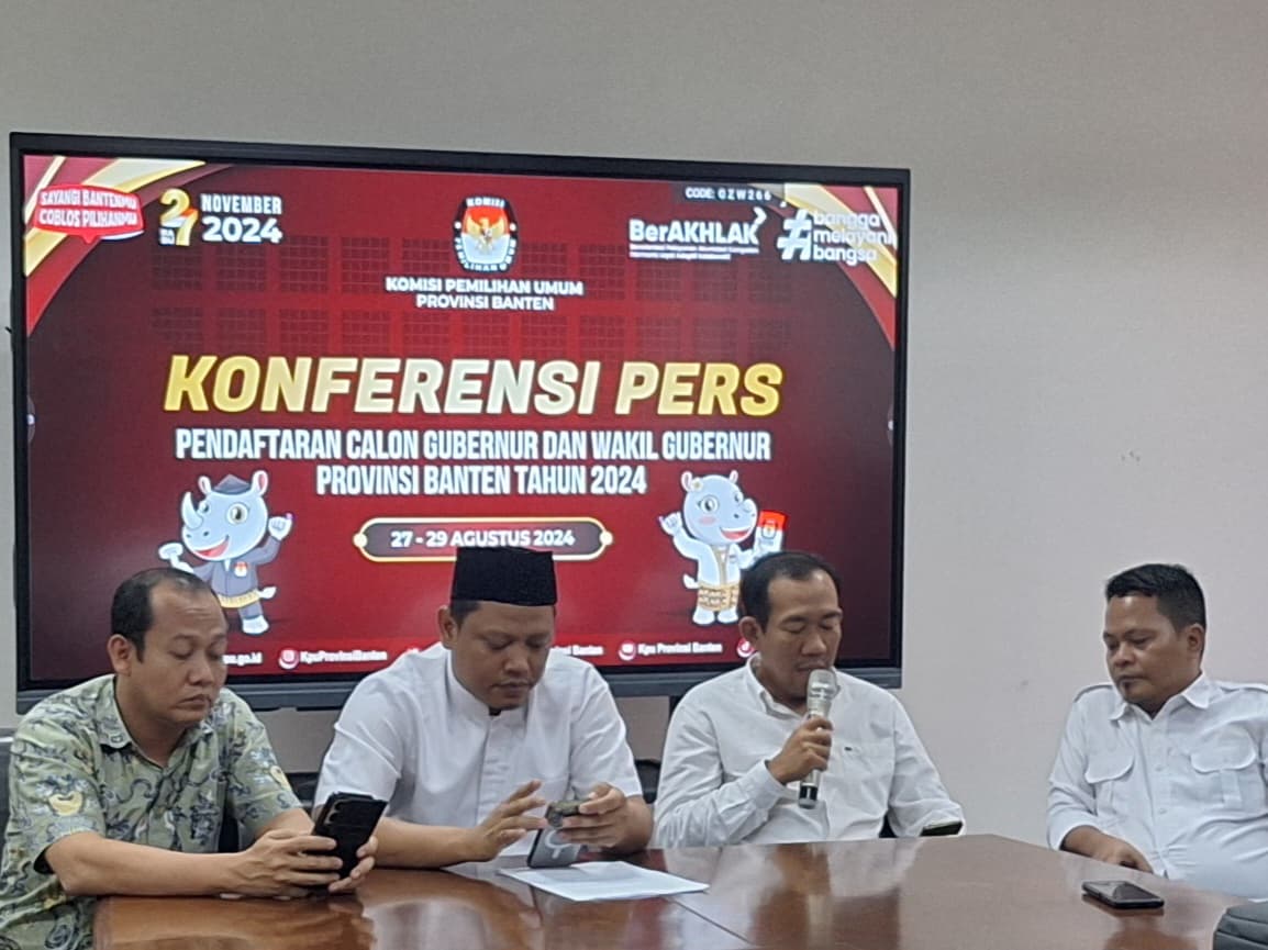 KPU Banten Buka Pendaftaran Calon Gubernur dan Wakil Gubernur Selama Tiga Hari