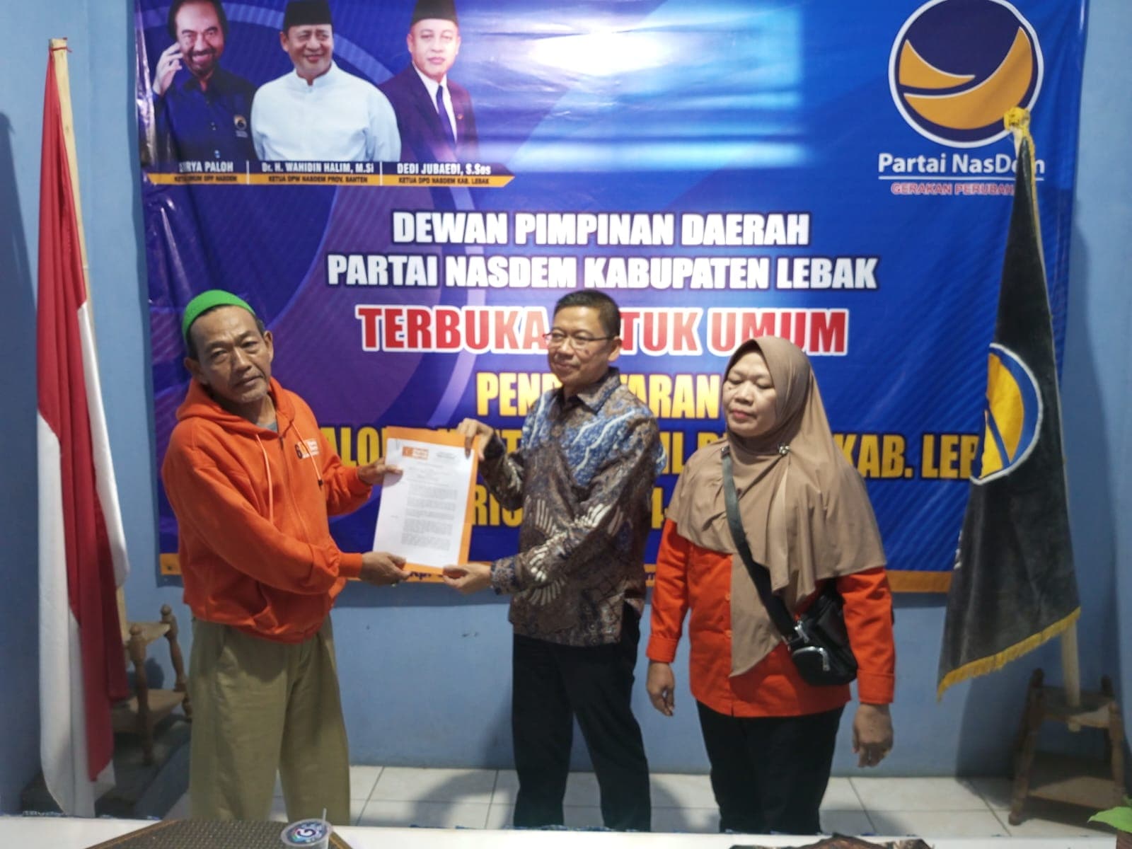 Besok Duet Dede-Virnie Daftar ke KPU Jam 16:00 Wib, Selain Nasdem dan PAN, Dapat Dukungan Tiga Parpol Non Parlemen