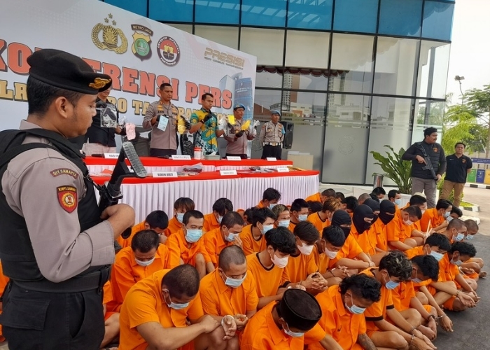 50 Residivis Curanmor Telah Beraksi di 127 Lokasi di Wilayah Tangerang Diringkus Polisi