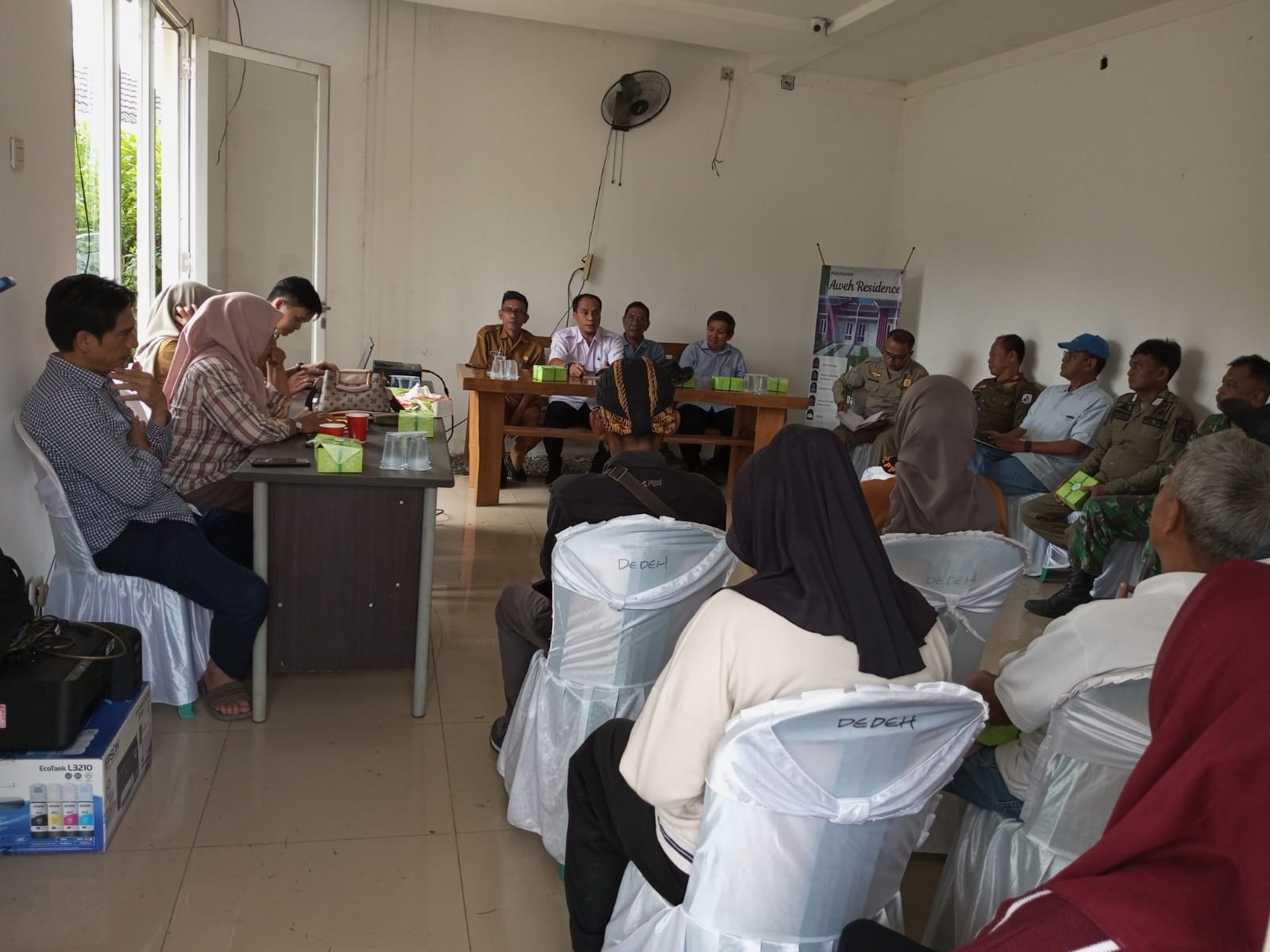 Dinas Perkim Fasilitasi, Sengketa Saluran Pembuang Air Antara Pemilik Lahan Dengan Perumahan
