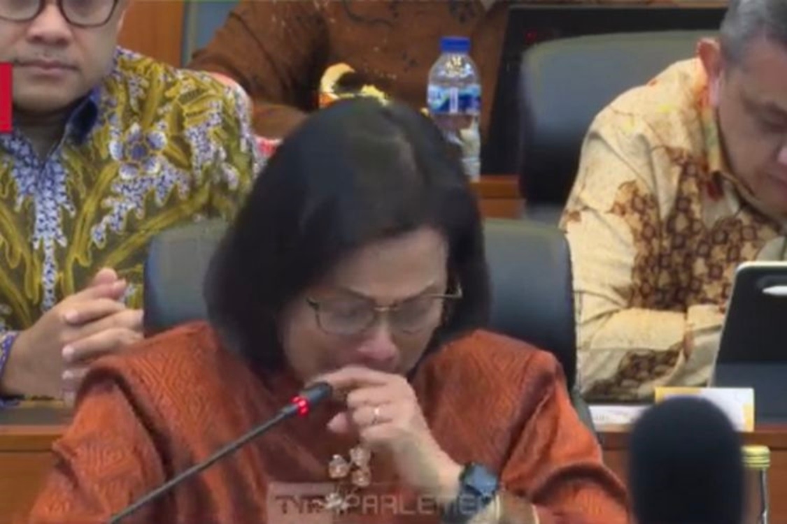 Momen Haru Sri Mulyani Tak Mampu Menahan Air Matanya, Ketika Rapat Bersama DPR, Bahas RAPBN 2025