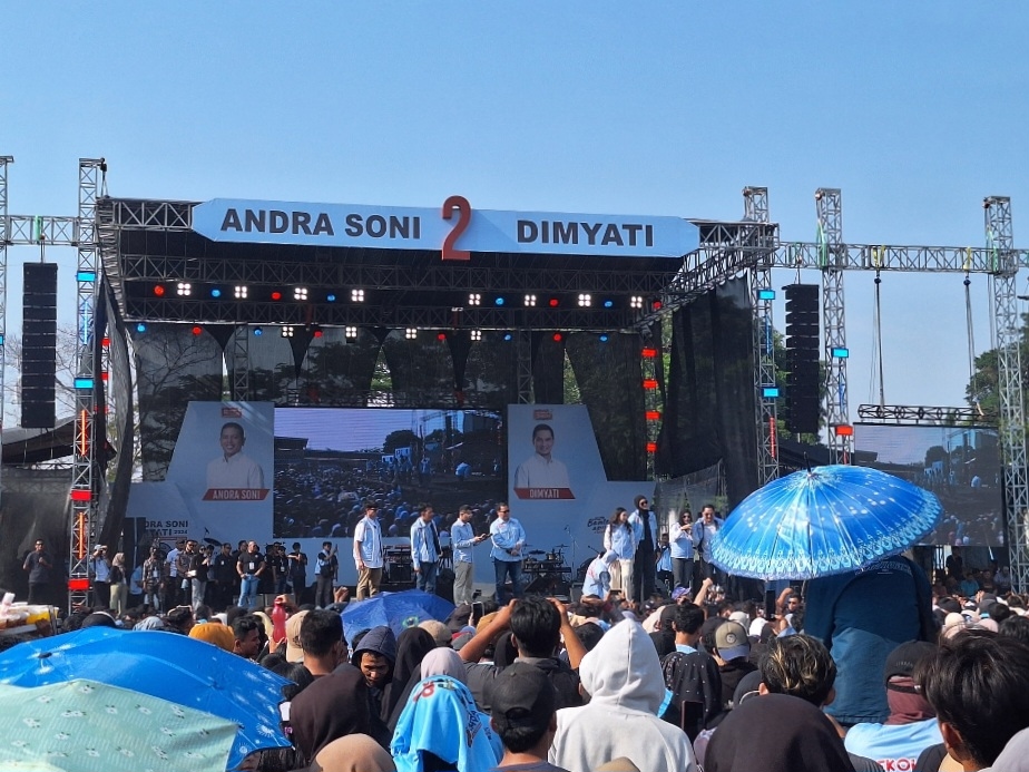 Konser Banten Maju Bersama Andra-Dimyati, Dimeriahkan Dewa 19 hingga Charly Van Houten