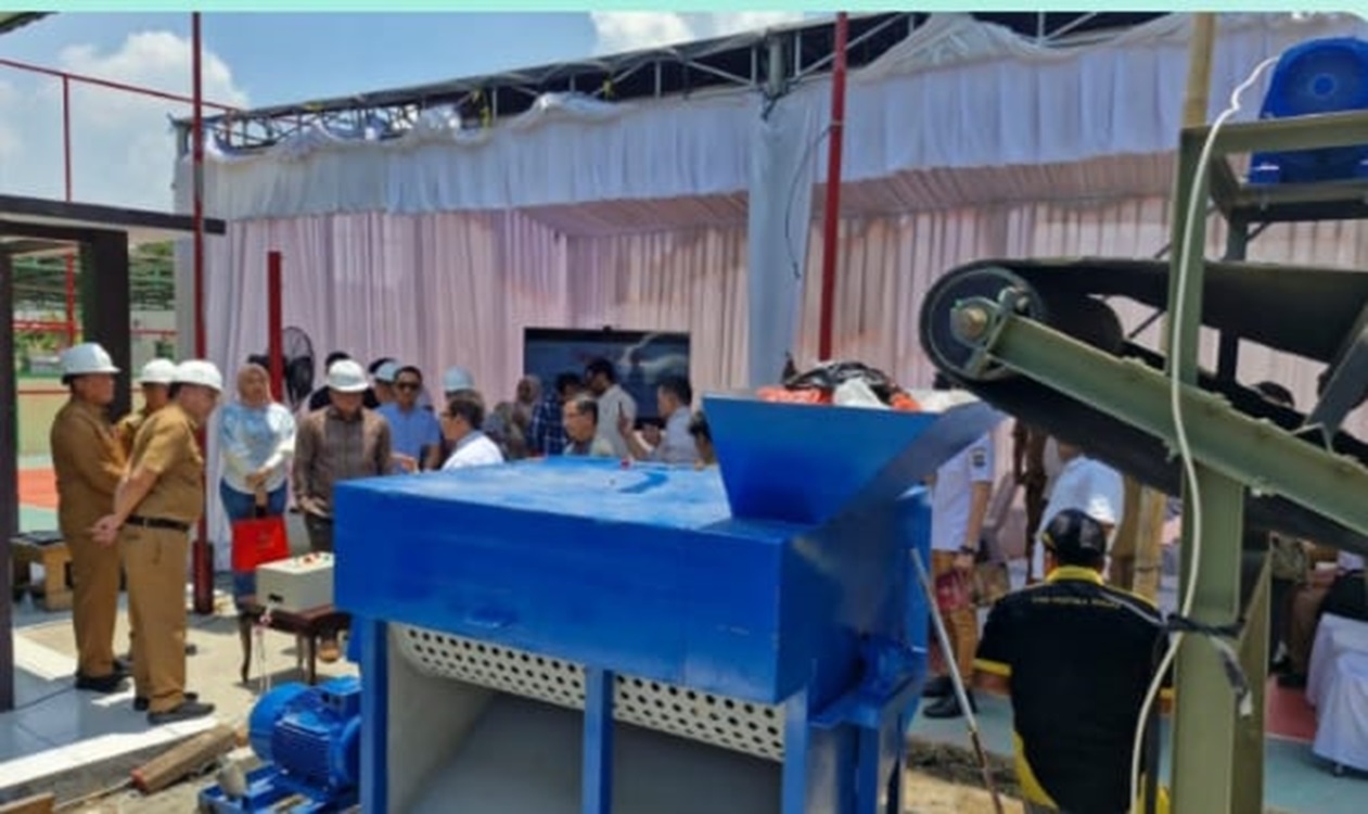 DLHK Uji Teknologi AWS Pyrolisis TPS 3R Atasi Masalah Sampah dari Hulu Hingga Hilir Secara Komprehensif