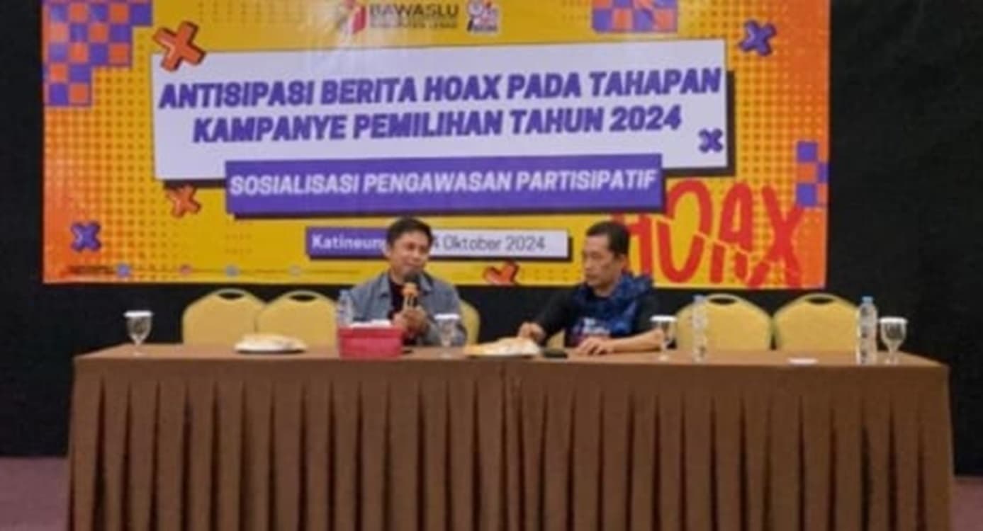 Bawaslu Lebak Gelar Sosialisasi, Ratusan Mahasiswa di Bekali Materi, Cara Menangkal Berita Hoaks