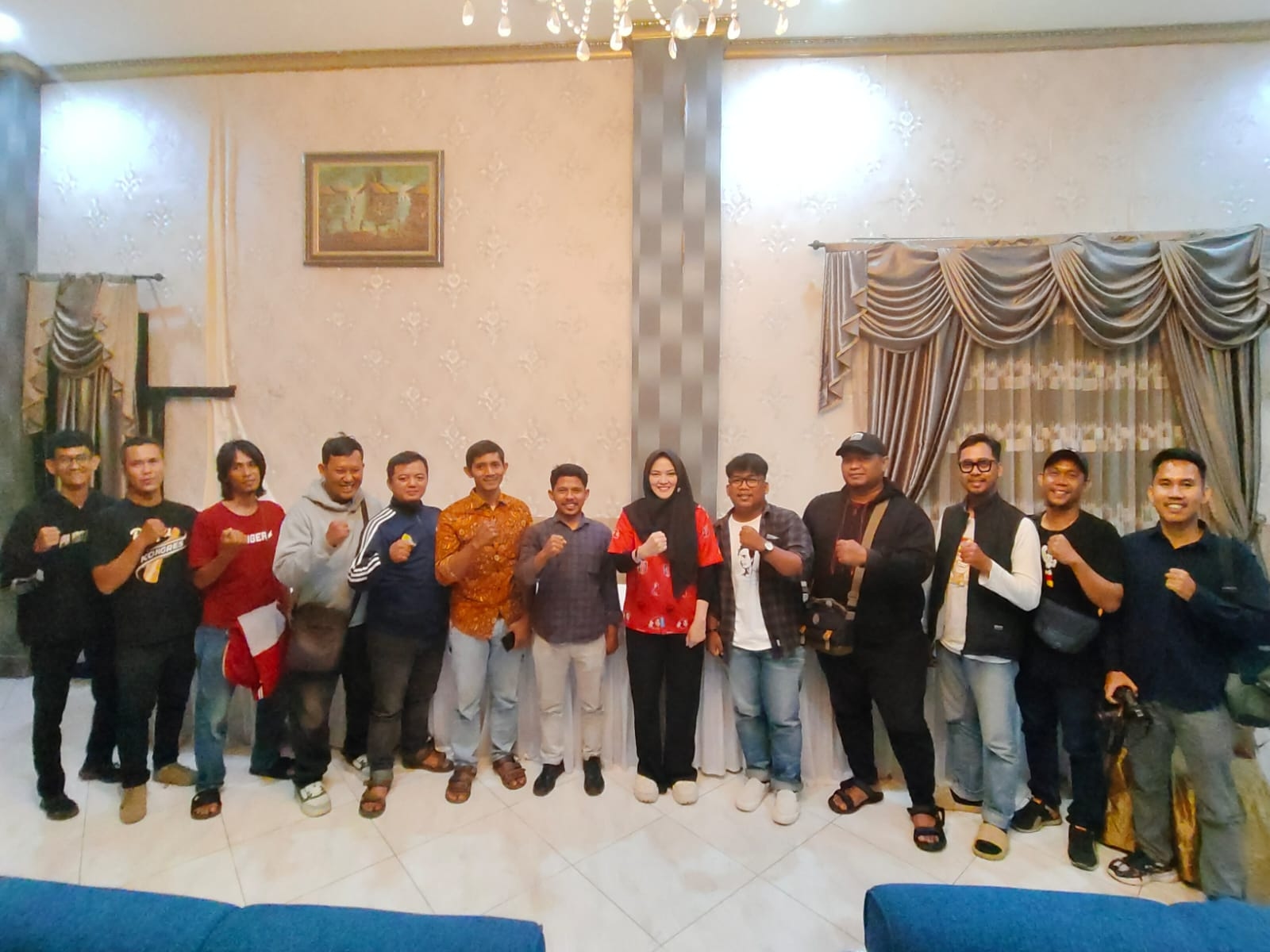 Tampung Aspirasi Jurnalis, Sarifah Ainun : Nanti Kita Sampaikan ke Dewan Pers