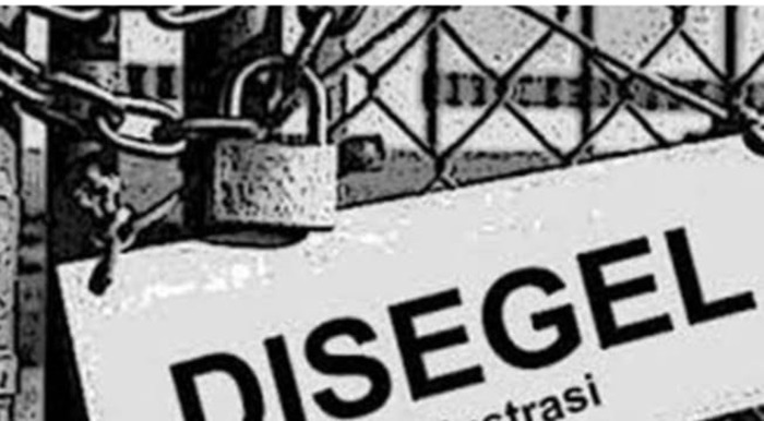 Diduga Belum Bayar, Pembangunan Gedung MTsN 4 Lebak dengan Anggaran Miliaran Disegel Pemilik Toko Material