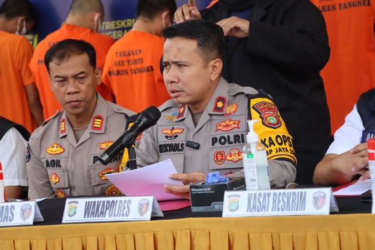 Polres Tangerang Selatan Berhasil Tangkap 17 Pelaku Curanmor yang Beraksi di 33 TKP