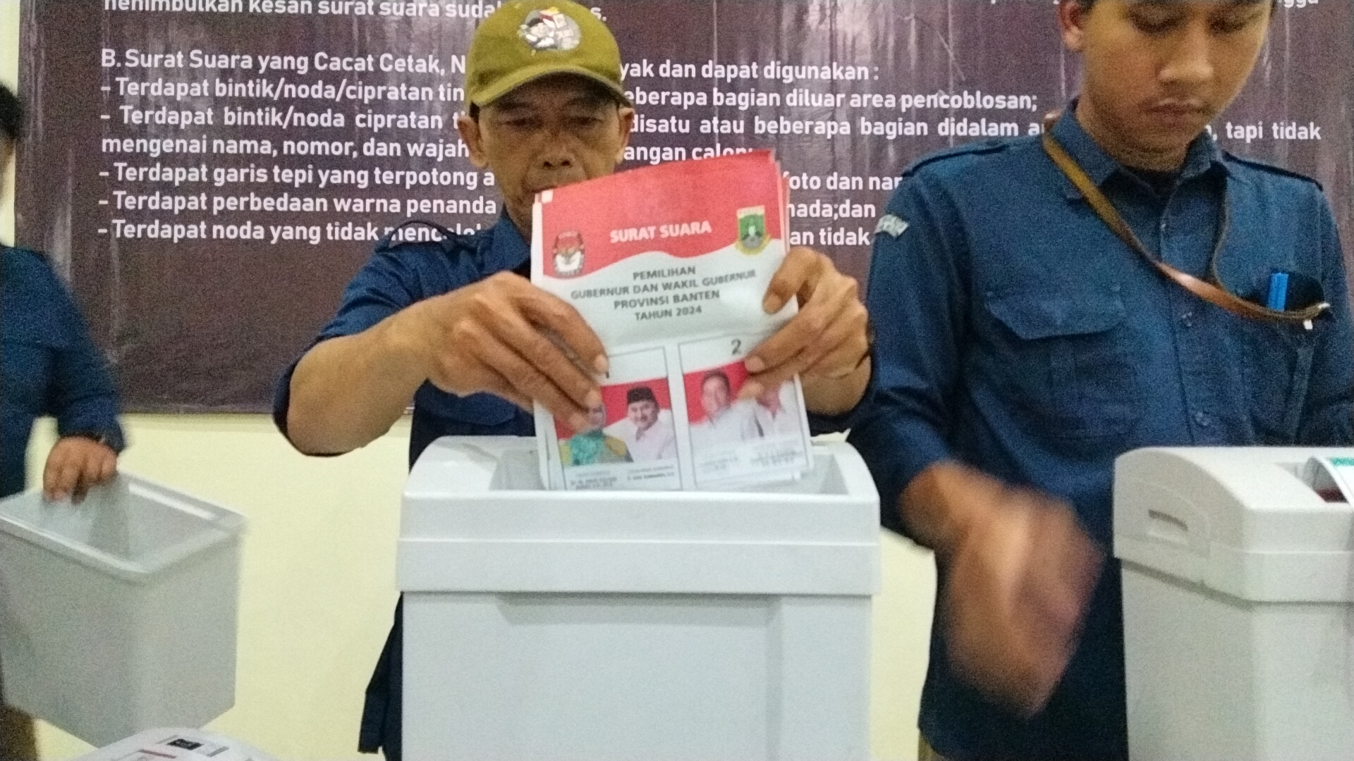 KPU Tangsel Musnahkan 1.201 Surat Suara Pilkada yang Rusak dan Lebih