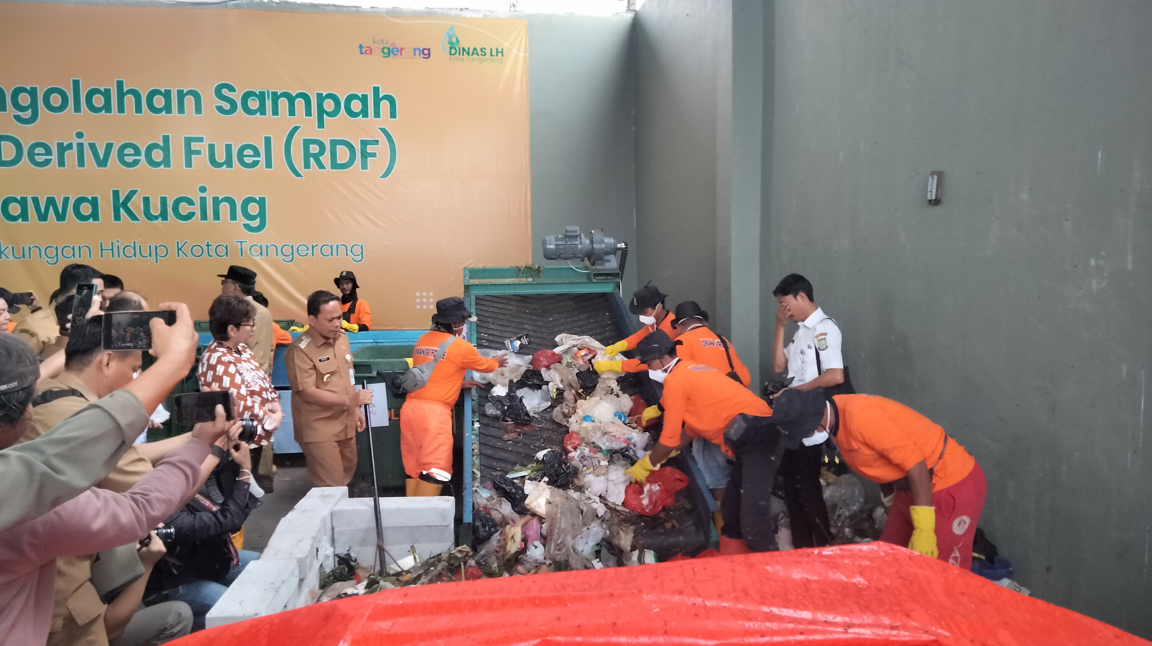Pemkot Tangerang Andalkan Teknologi RDF untuk Kelola Sampah Rawa Kucing