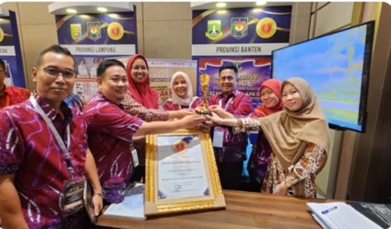 Kabupaten Tangerang Raih Predikat Inovatif IGA Dari BSKDN Sebagai Kabupaten Inovatif Dalam Ajang IGA 2024