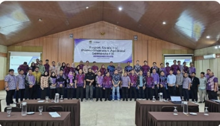 Pemeliharaan Aplikasi Semester ll Tahun 2024, Bapenda Gelar Rapat Evaluasi di Hadiri 70 Peserta