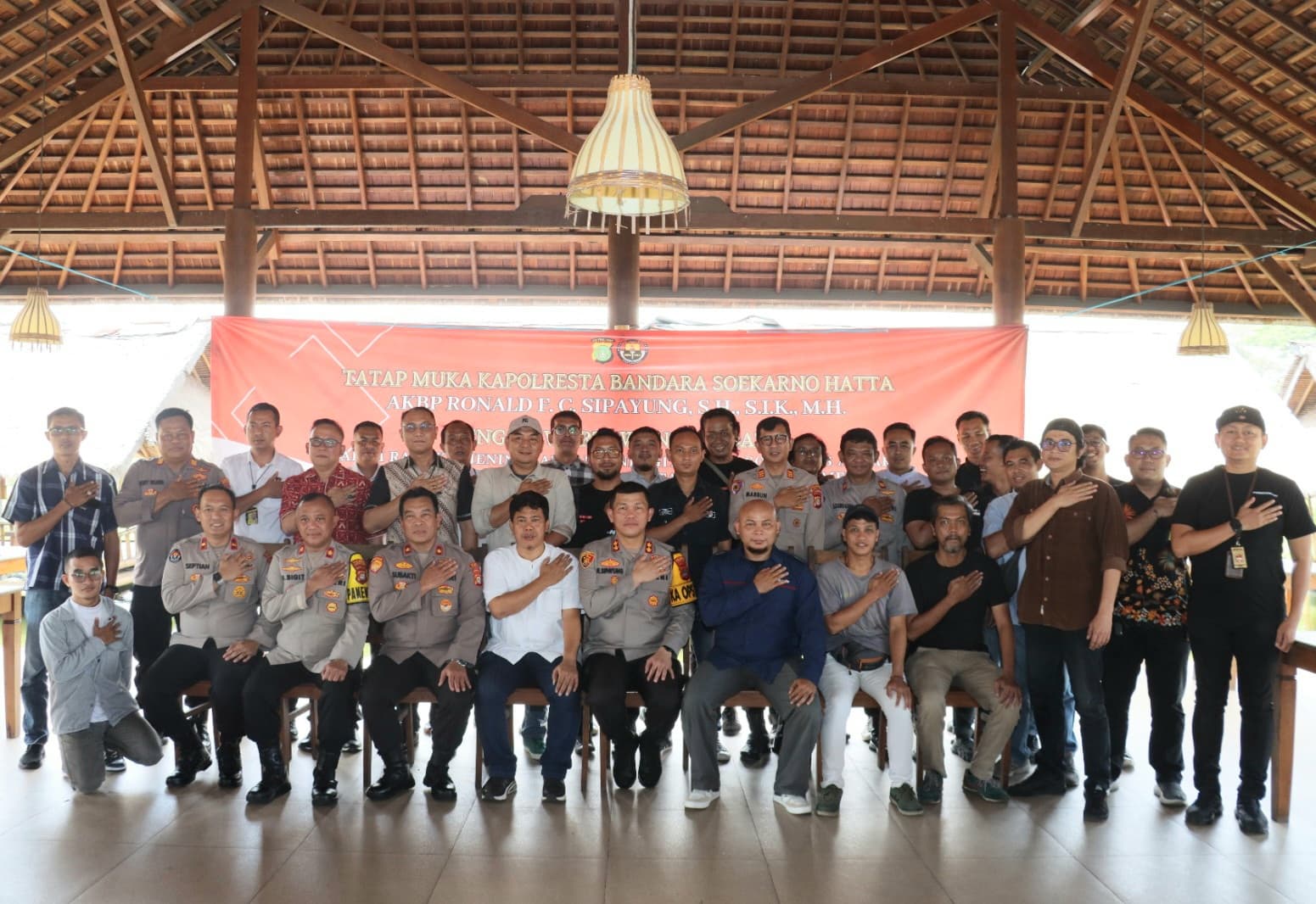 Kapolres Bandara Soetta Ajak Jurnalis Tatap Muka Guna Perkuat Sinergitas