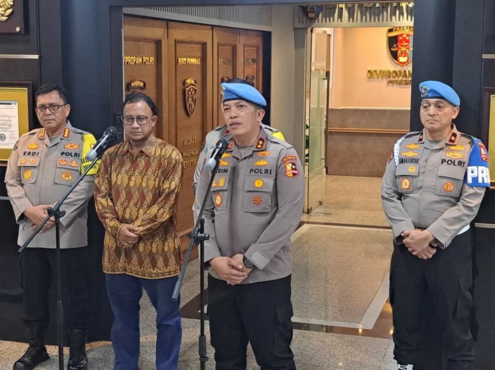 Divisi Propam Polri Ungkap 18 Anggota Kepolisian Diduga Pelaku Pemerasan WNA asal Malaysia Penonton DPW