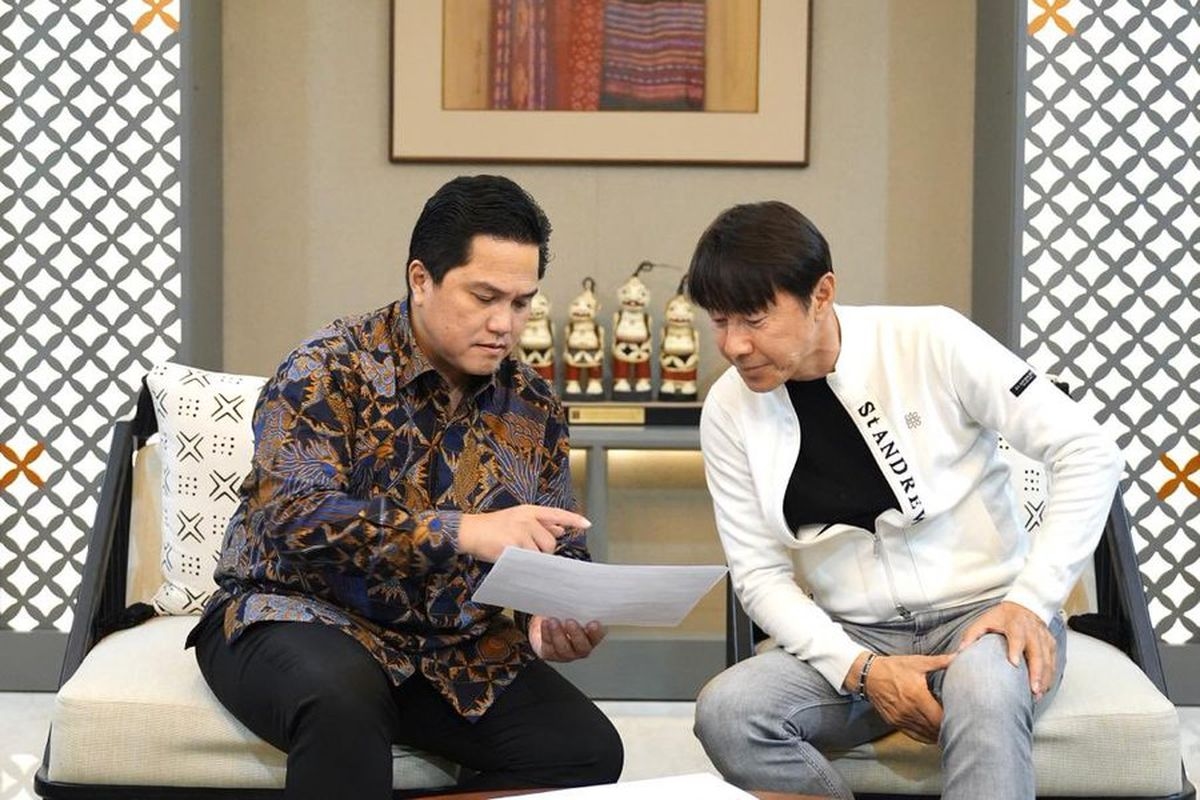 Ragam Komentar Soal Shin Tae Yong Dipecat Erick Thohir, Warganet: Gue SEDIH.....!!!