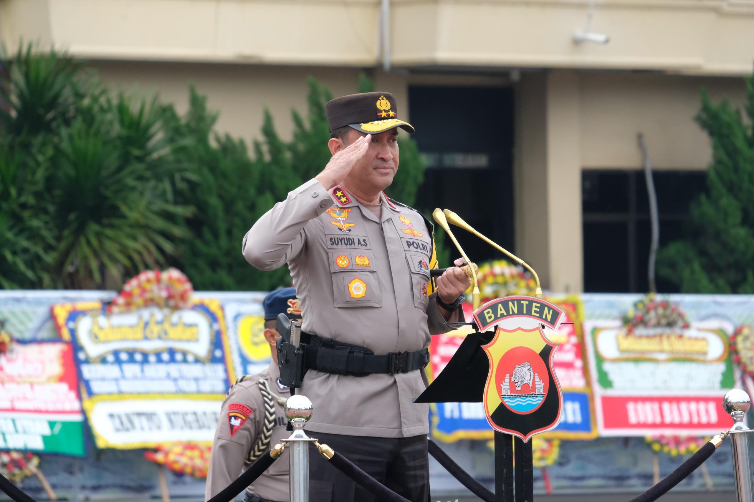 Kapolda Banten Pimpin Serah Terima Jabatan dan Mutasi Pejabat Polda Banten, Didik: Ini Merupakan Bentuk Tour of Duty dan Tour of Area