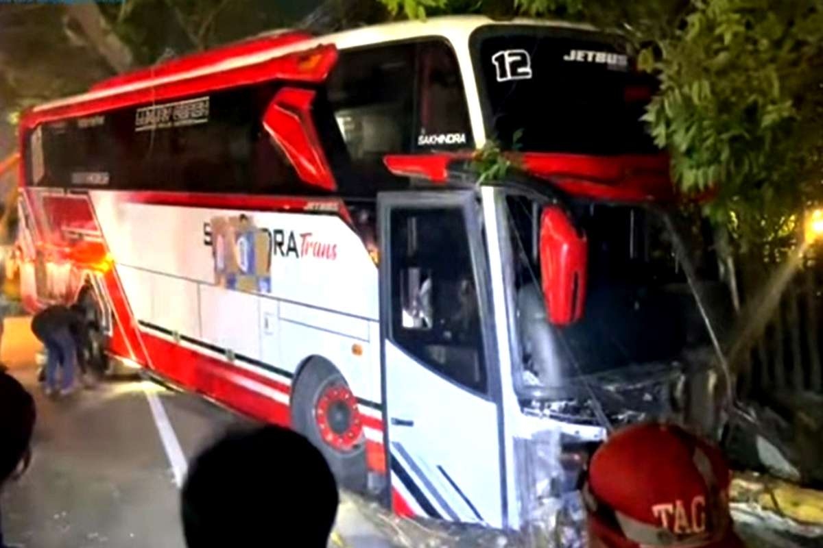 Ini Kronologi Kecelakaan Beruntun di Batu, Bus Pariwisata Meluncur 2,3 Km Terdapat 7 Titik Tabrak