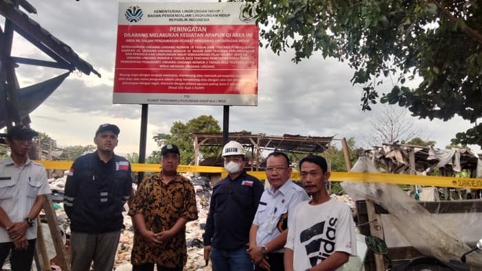 DLH Tangsel Awasi Ketat TPS Ilegal Pamulang Pasca Penyegelan