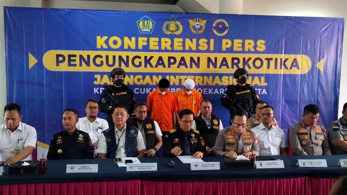 Bea Cukai Soekarno-Hatta Gagalkan Penyelundupan Sabu 1,1 Kilogram dari Malaysia