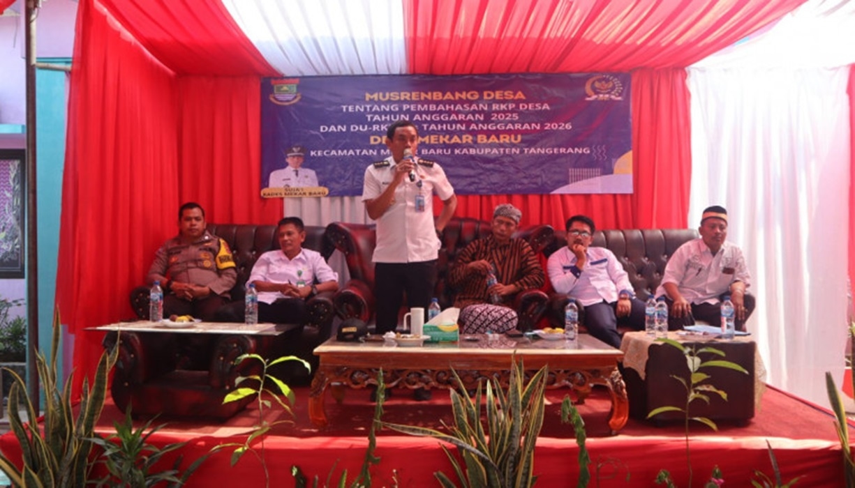 Kecamatan Mekar Baru Fokus Penguatan SDM, Atasi Pengangguran Dalam Musrembang untuk Tahun 2026