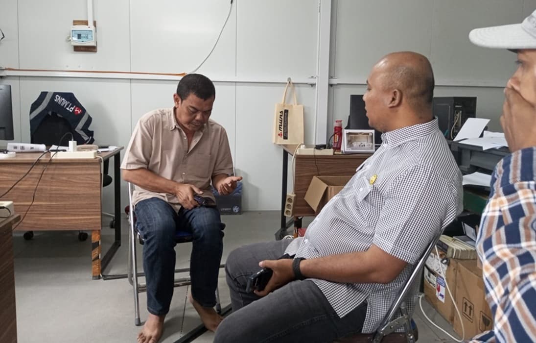 Anggota DPRD Lebak Datangi Lokasi,Pastikan Kejelasan Perizinan, Pembangunan Hotel Rose, Pelaksana Akui Dalam Proses