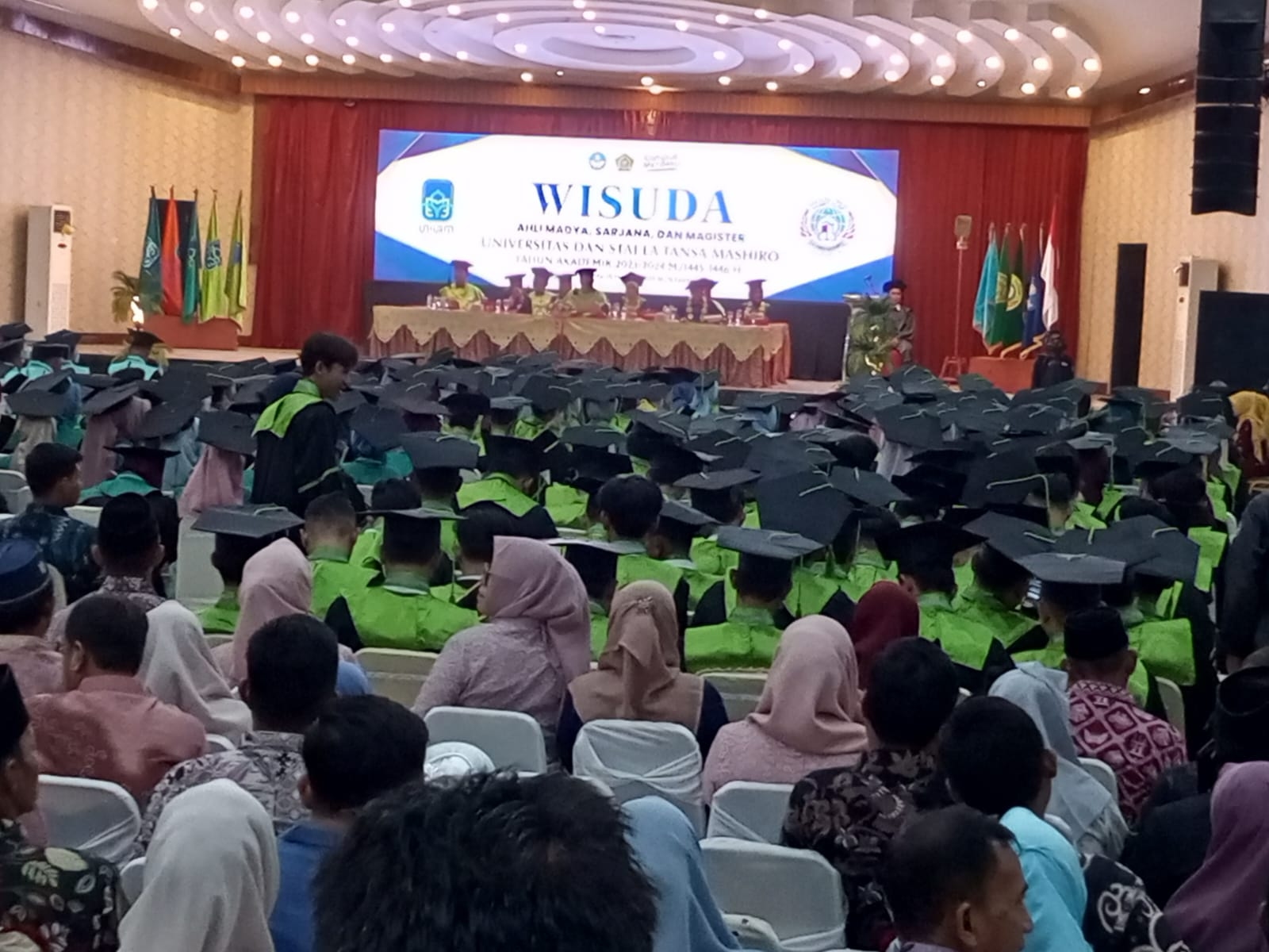 431 Mahasiswa Wisuda, Rektor UNILAM Minta Wisudawan Mengimplementasikan Ilmunya Bagi Masyarakat