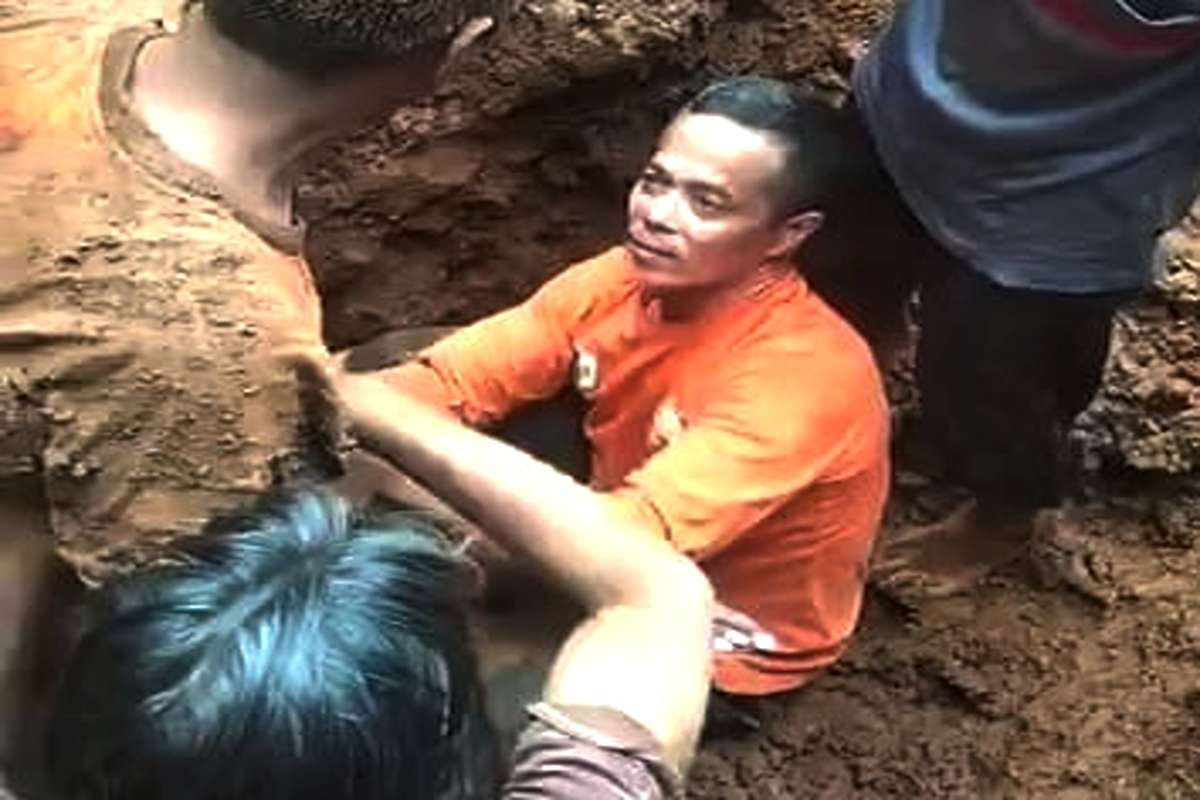 Tragedi Tanah Longsor di Pandeglang: Satu Pekerja Bangunan Tewas, Tiga Selamat