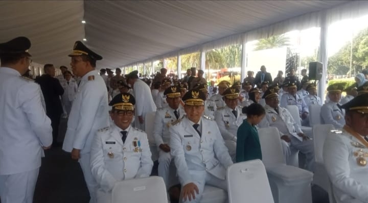 Andra - Dimyati Resmi Dilantik Presiden Prabowo Subianto Sebagai Gubernur dan Wakil Gubernur Banten
