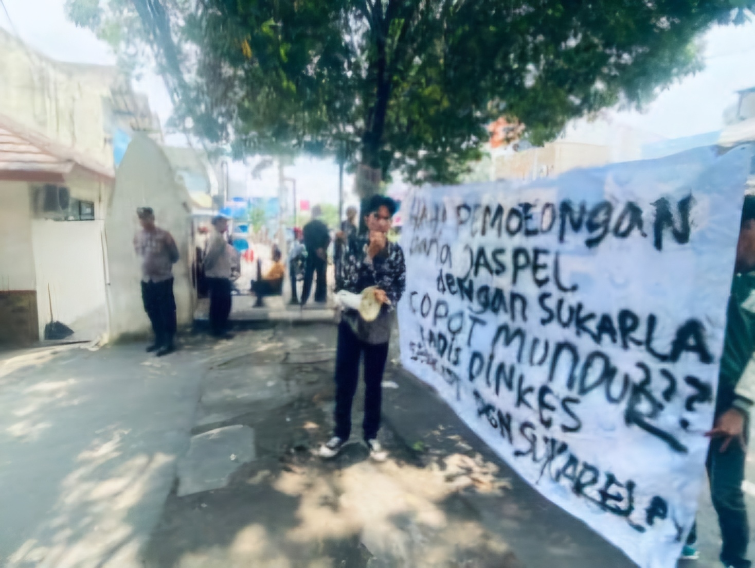 Ada Pemotongan Dana Jaspel di Puskesmas, Dinkes Kota Serang di Demo Mahasiswa