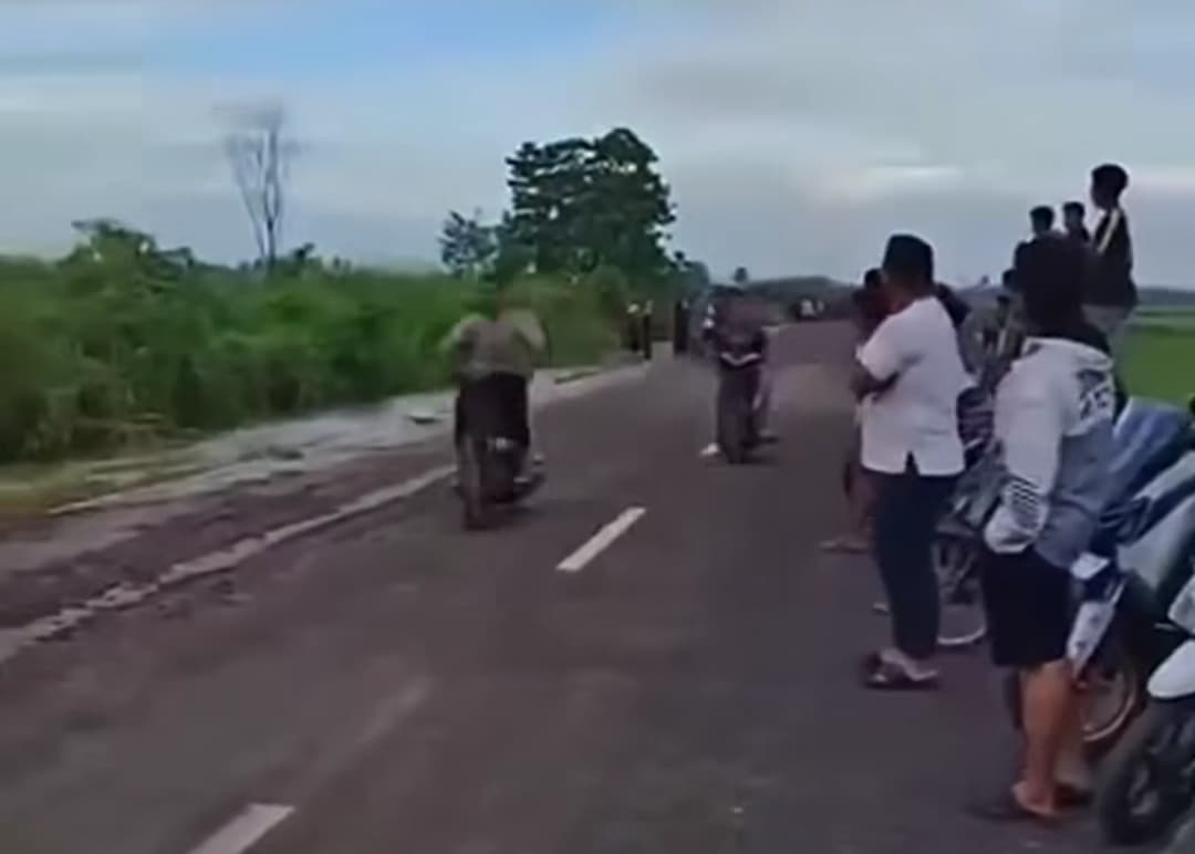 Viral! Aksi Balap Liar di Gorontalo Berujung Tragis, Satu Remaja Meregang Nyawa dan Satu Kritis