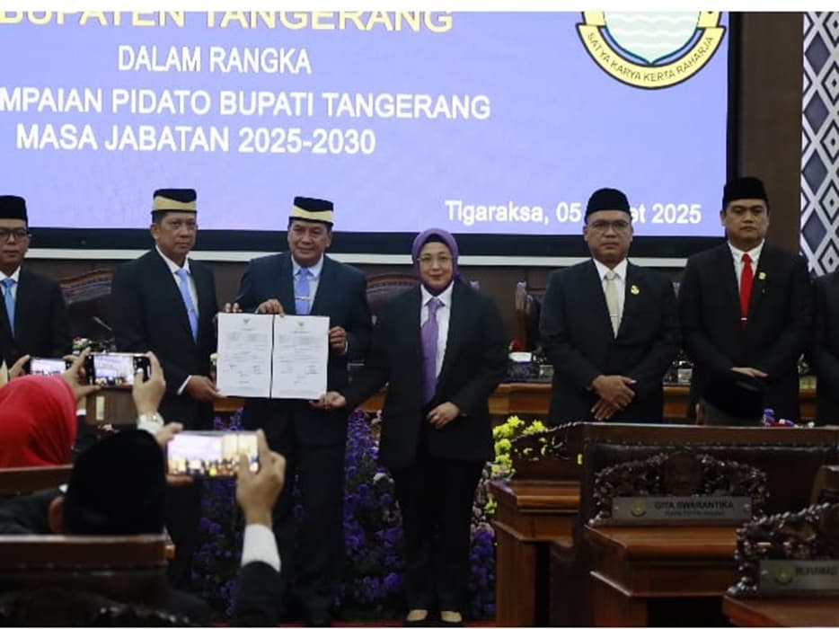 Usai di Lantik Maesyal-Intan Resmi Pimpin Kabupaten Tangerang, Usung Lima Program Unggulan