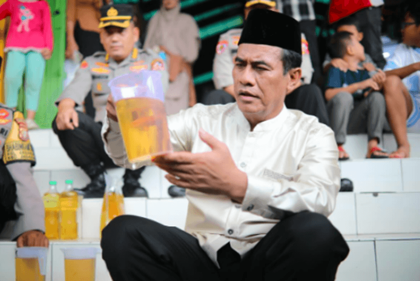 Viral! Mentan Andi Amran Temukan Isi Minyakita 1 Liter Hanya Berisi 0,75 Hingga 0,80 Liter